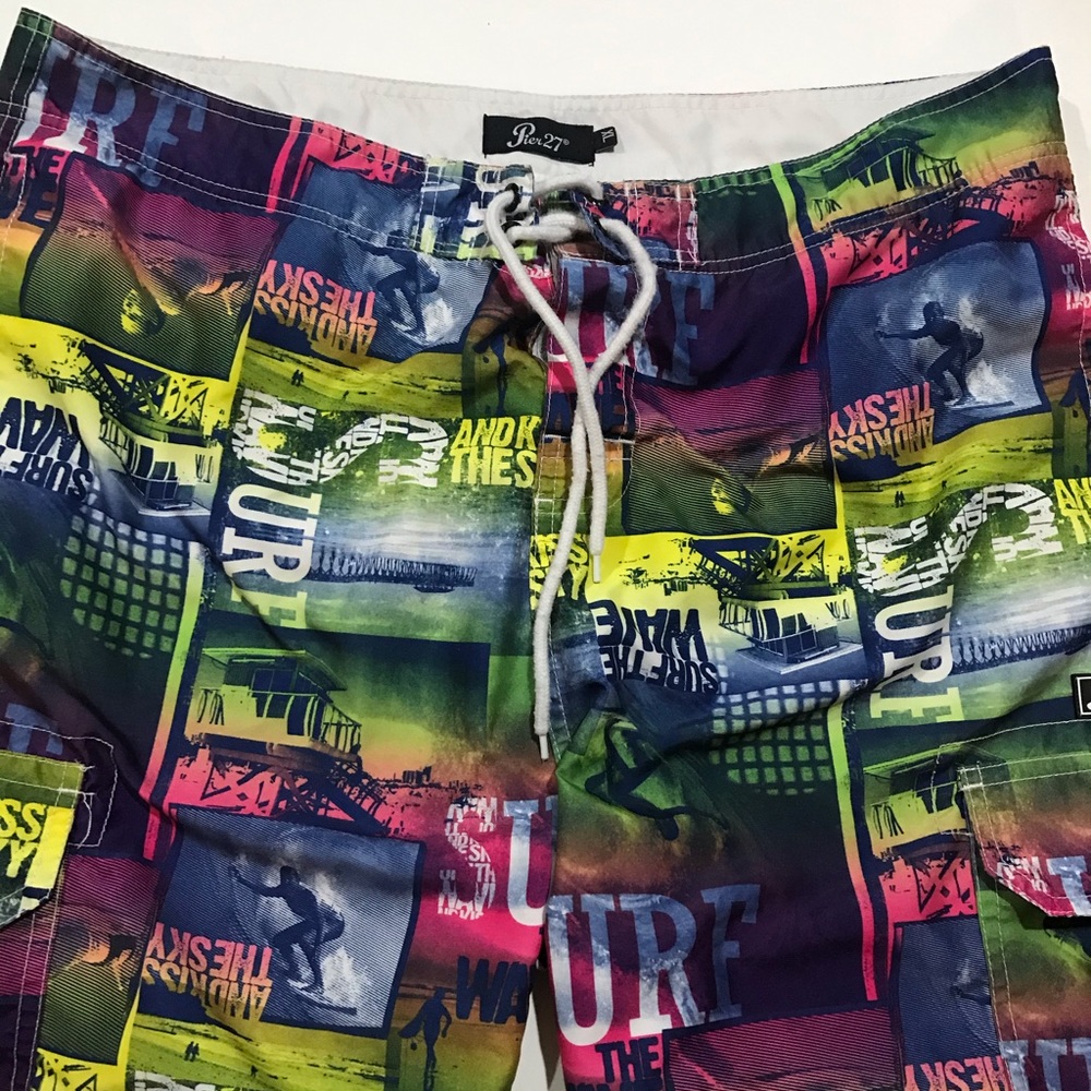 Surf swim trunks